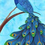 Peacock #3 - Flourish (2012)
oil on canvas